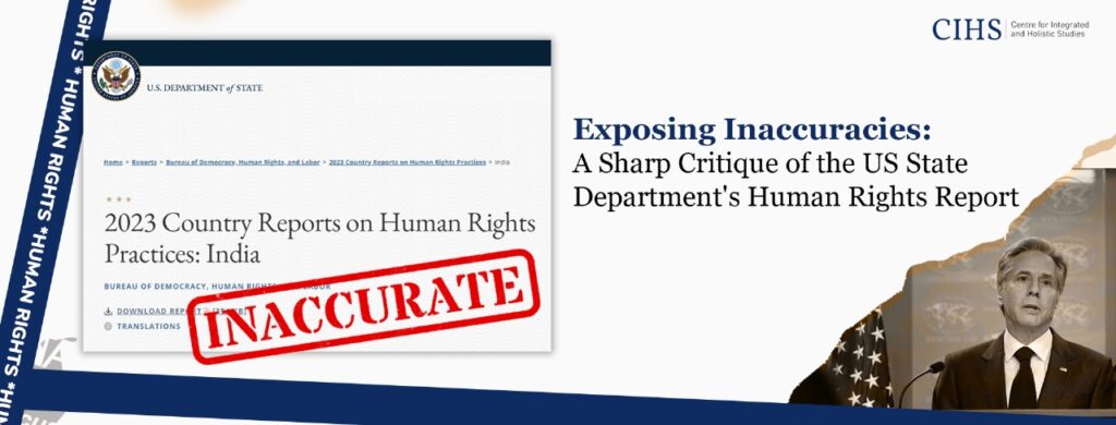 Exposing Inaccuracies: A Sharp Critique of the US State Department's Human Rights Report