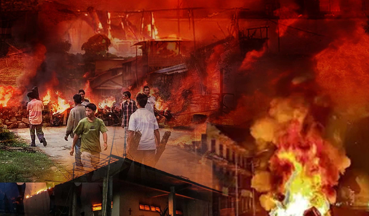 Manipur Violence, a Blot