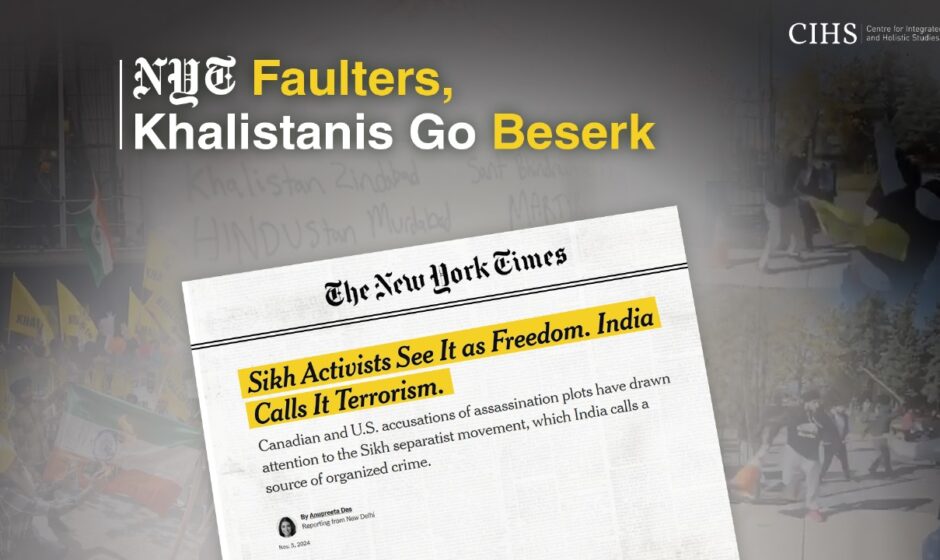 NYT Faulters, Khalistanis Go Beserk