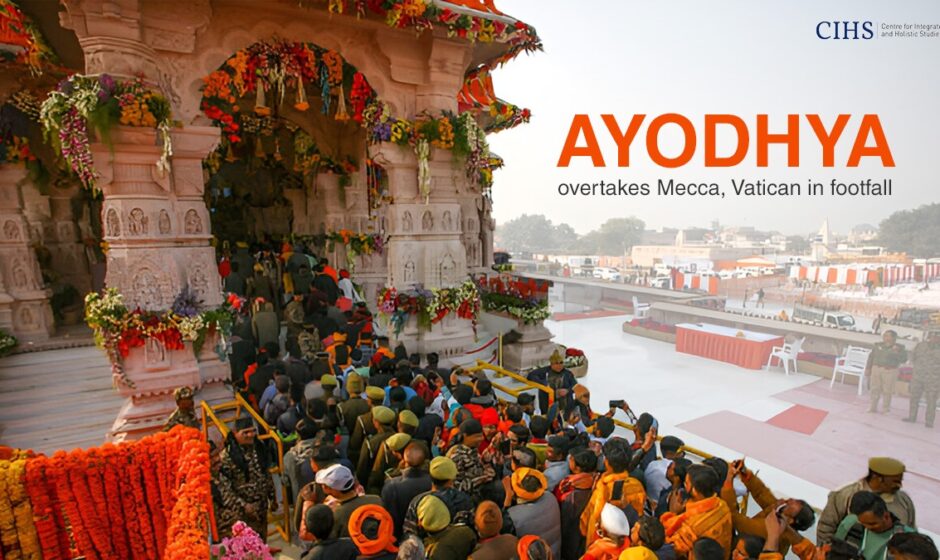 Ayodhya Overtakes Mecca, Vatican in Footfall