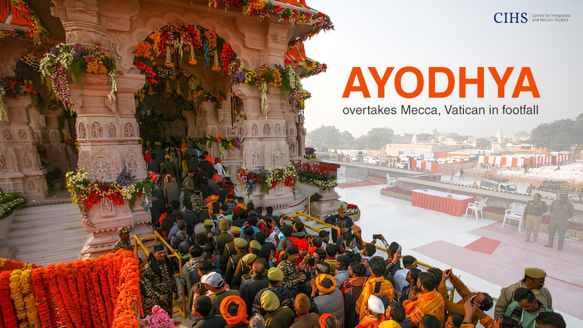 Ayodhya Overtakes Mecca, Vatican in Footfall