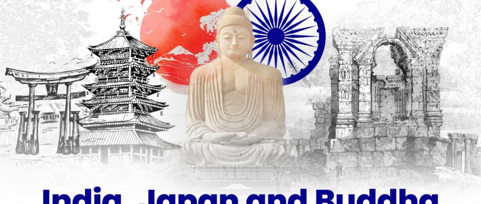 India, Japan, and Buddha